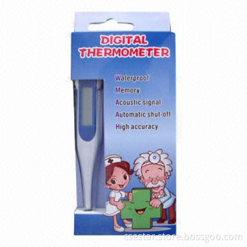 Waterproof Digital Thermometer, CE and RoHS Marks, 60 Seconds Measurement Time
